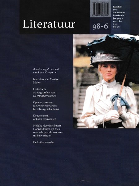 Oostrom, F.P. van e.a. (redactie) - Literatuur 98/6, tijdschrift over Nederlandse letterkunde