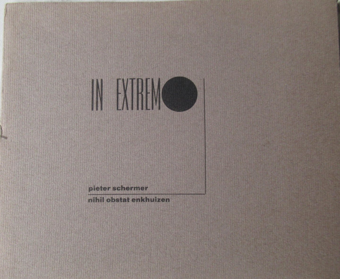 Schermer, Pieter - In Extrem