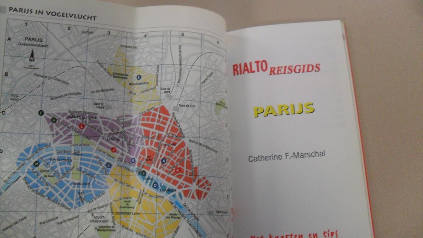 Marschal Catherine F. - Parijs     - Reisgids met kaarten en tips -
