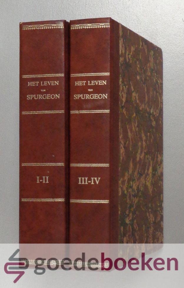 Spurgeon, Mevr. Susanna - Het leven van Spurgeon, 2 delen --- Het leven van Charles Haddon Spurgeon, Naar bescheiden uit zijn Dagboek, Aanteekeningen en Brieven.
