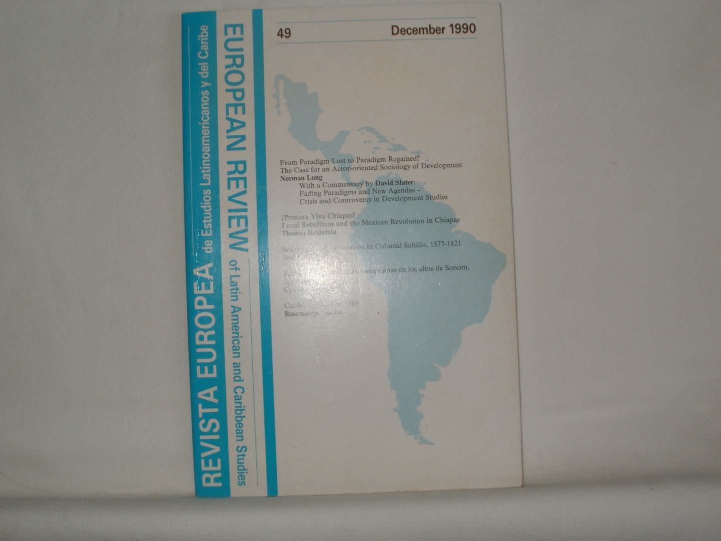 Long, Norman et.al. (eds.) - European Review of Latin American and Caribbean Studies, no. 49, december 1990