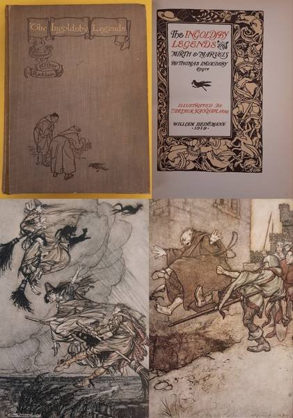 INGOLDSBY, THOMAS - ARTHUR RACKHAM (ILL.). - The Ingoldsby Legends. Or Mirth and Marvels. Illustrated by Arthur Rackham.