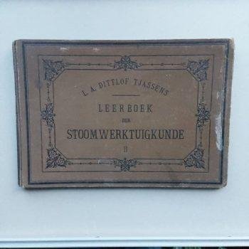 Tjassens Dittlof , L. - Atlas behoordende bij het leerboek der stoomwerktuigkunden ( deel 1 plus 2 )