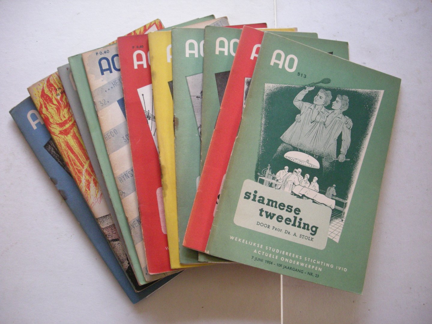 Stolk, Prof. Dr. A. - Siamese tweeling