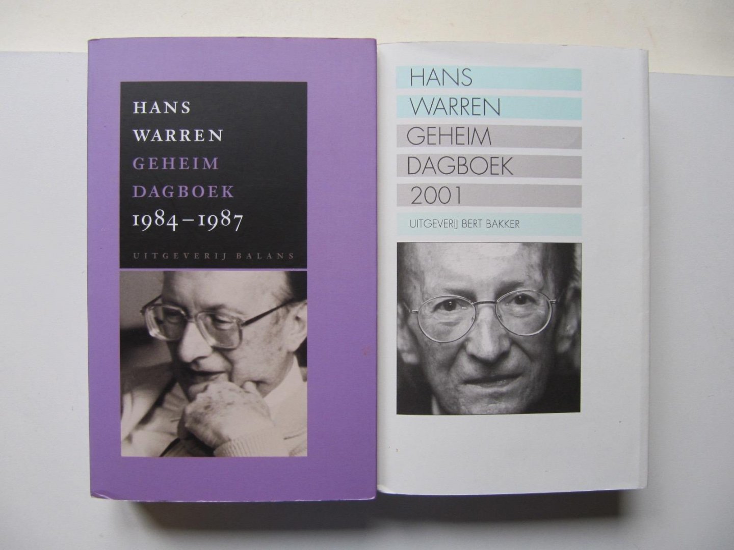 Hans Warren - Geheim Dagboek 13 exemplaren + Het dagboek als kunstvorm