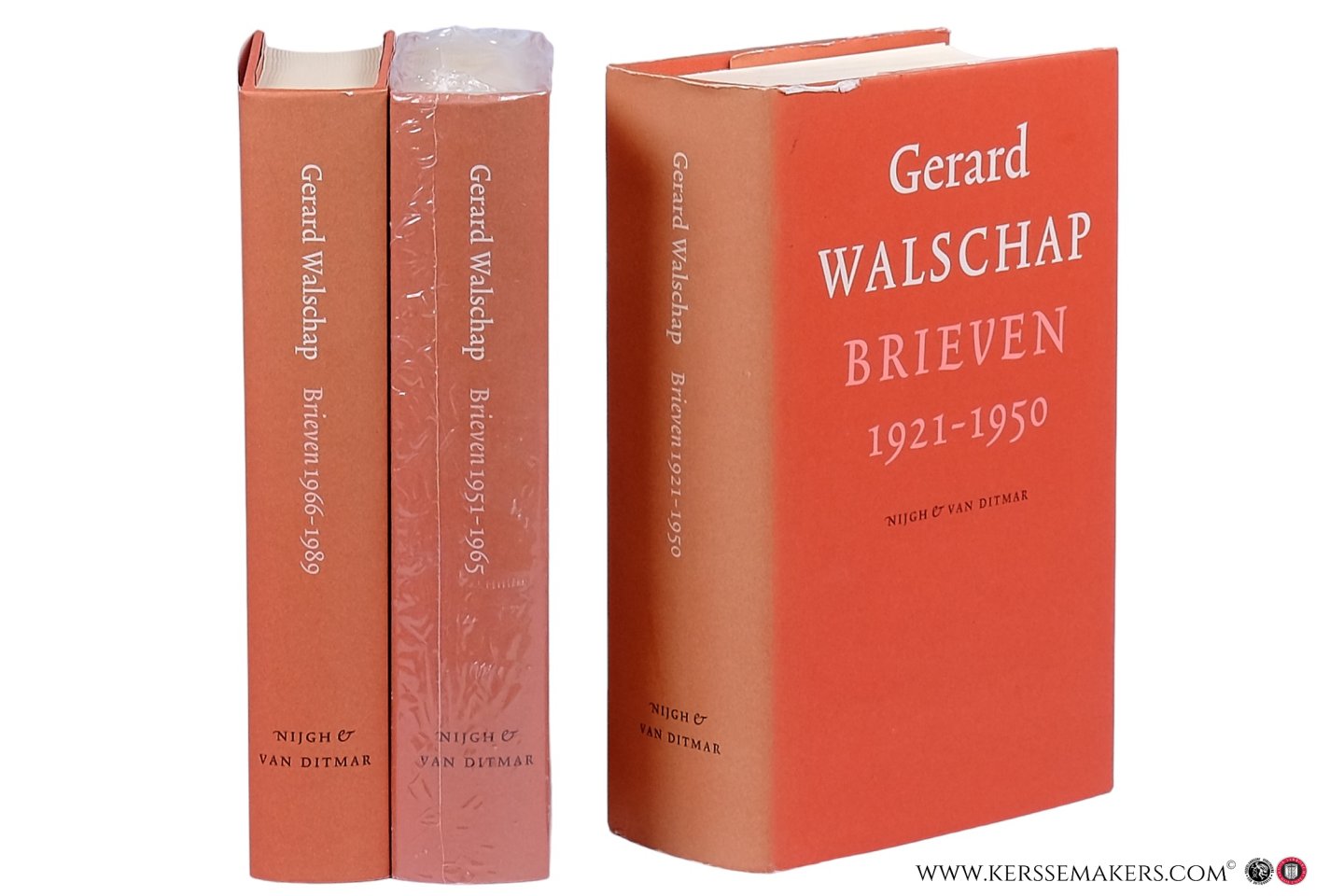 Walschap, Gerard. - Brieven 1921-1989 [ 3 volumes ].