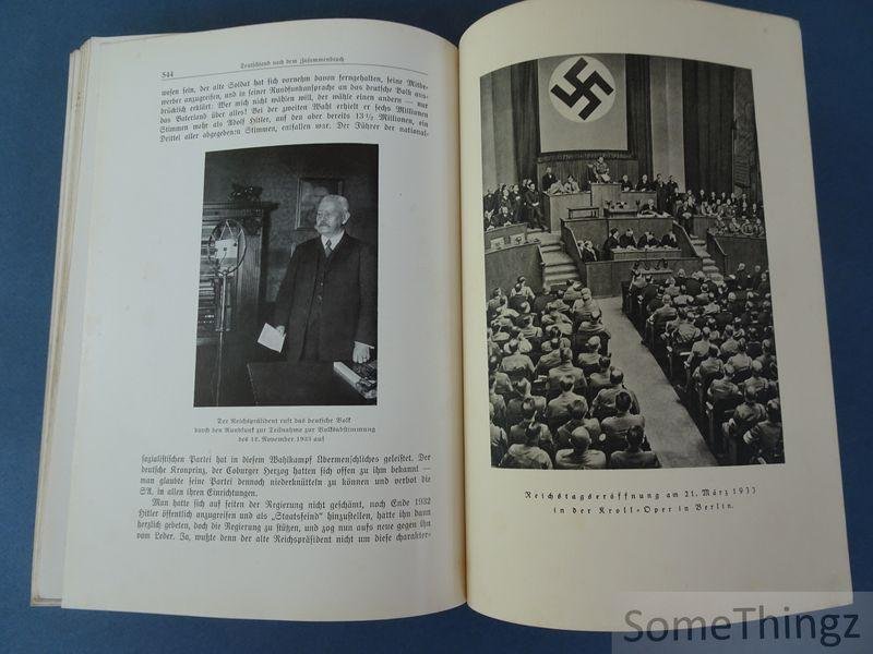 Paul Burg. - Neue Geschichte des Deutschen Reiches für jedermann: von König Heinrich dem Vogelsteller bis zum Volkskanzler Adolf Hitler.