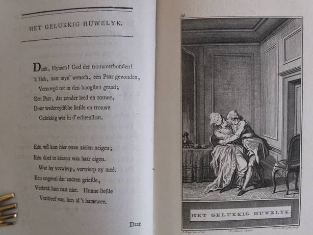 Gellert, C.F.. - Gellerts fabelen en vertelsels, in Nederduitsche vaerzen gevolgd. Tweede deel.