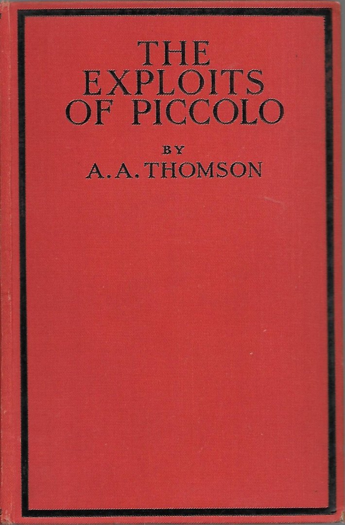 Thomson, A.A. - The exploits of Piccolo