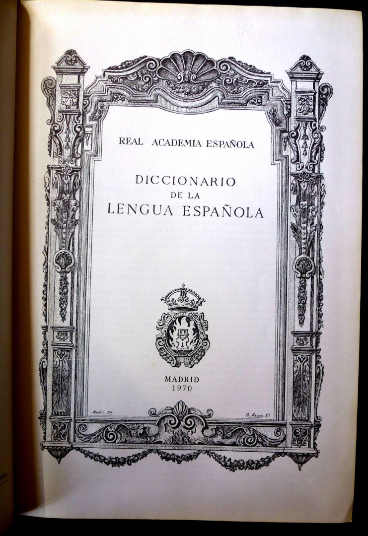  - diccionario de la lengua espanola