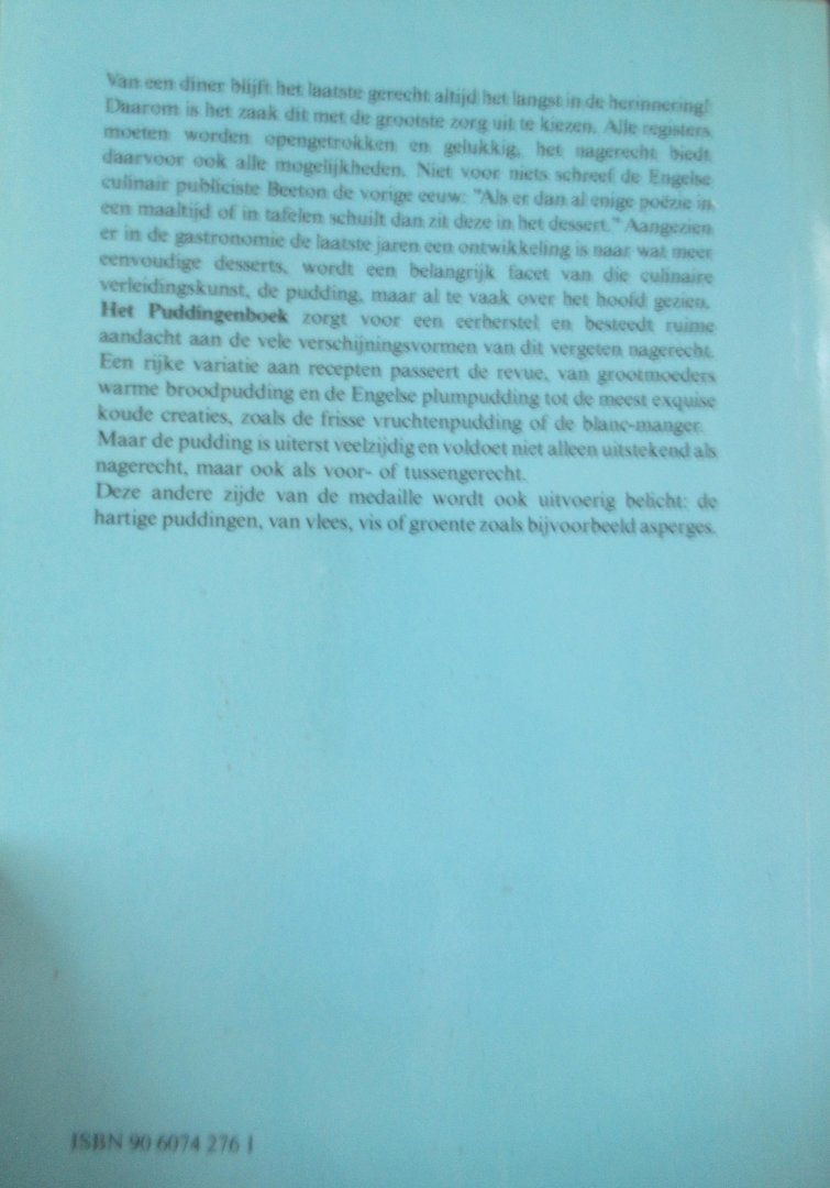 Mey, Wim - Puddingenboek