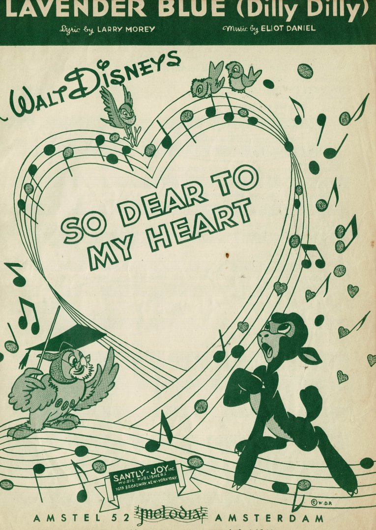 Disney,Walt - Lavender Blue (so dear to my heart)