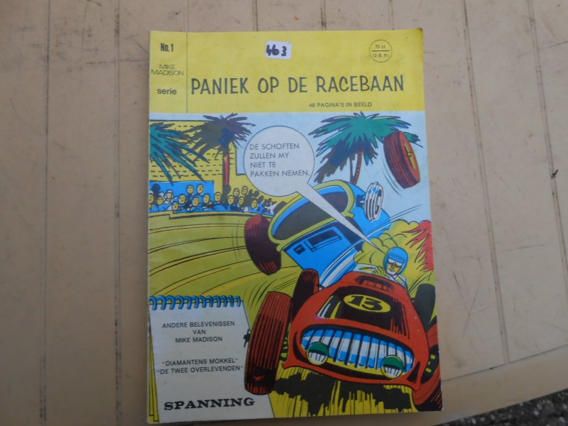  - Mike Madison Paniek op de racebaan