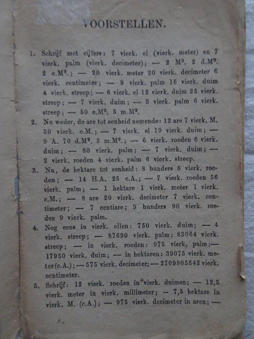 Boeser, A.L.. - Tweede rekenboekje. Verzameling van voorstellen, ter toepassing van de leer der tiendeelige breuken en van ons maat-, en gewicht- en muntstelsel/ Vierde rekenboekje. regel van drieën met tiendeelige en gewone breuken/ Nieuw rekenboek voor de l...