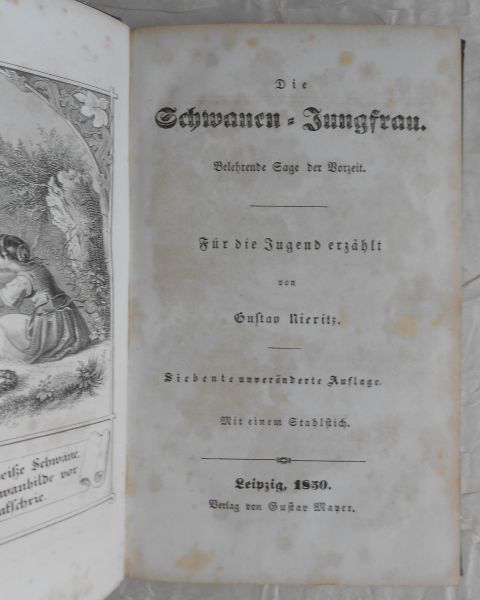 Nieritz, Gustav - Die Schwanen-Jungfrau. Belehrende Sage der Vorzeit