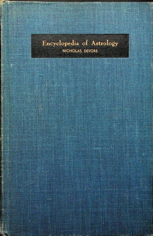 Devore, Nicholas - Encyclopedia of astrology