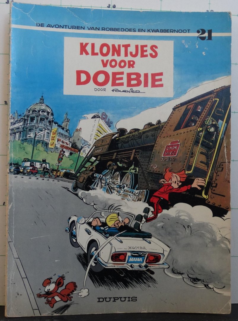 Fournier - de avonturen van Robbedoes en Kwabbernoot - 21 - klontjes voor Doebie