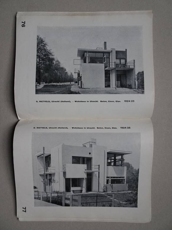 Gropius, Walter. - INTERNATIONALE ARCHITEKTUR Bauhausbücher 1.