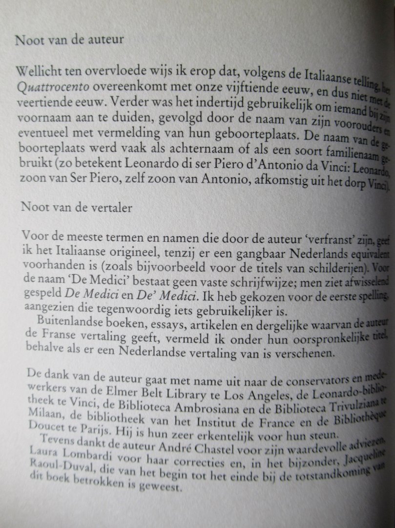 Bramly, Serge - Leonardo. De cultuur van de Renaissancer in Italie 1452 - 1519