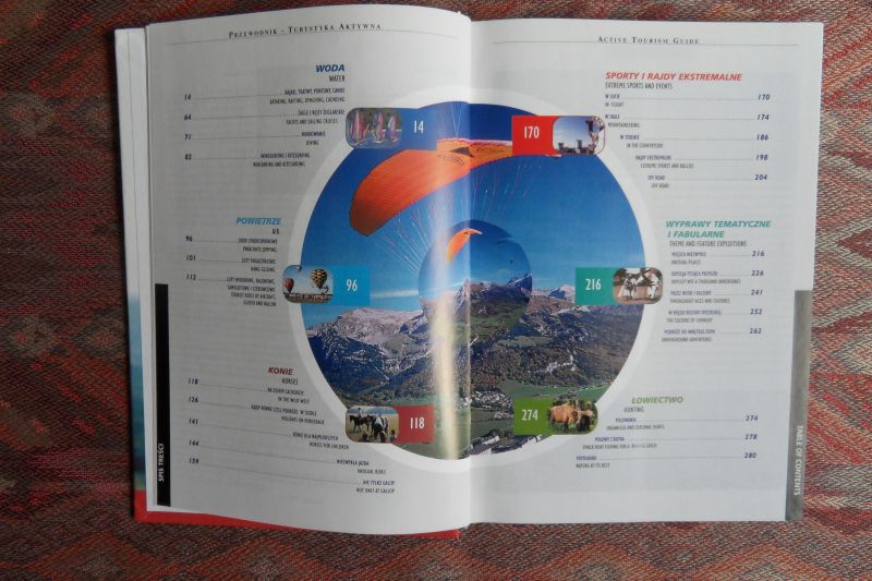 Wojcik, Gwidon (voorwoord). - Przygody. - Przewodnik - Turysyka Aktywna. Z Happy Endem. - Active Tourism Guide; Adventures with a Happy End. Poland.