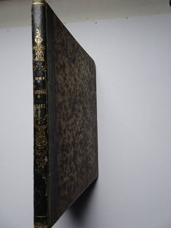  - Het zondagsboek. Twaalf staalgravuren met bijschriften, voor jongens en meisjes. Proza en poezy.