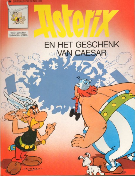 Gosginny, R. en A. Uderzo - Asterix en het Geschenk van Caesar, softcover, gave staat