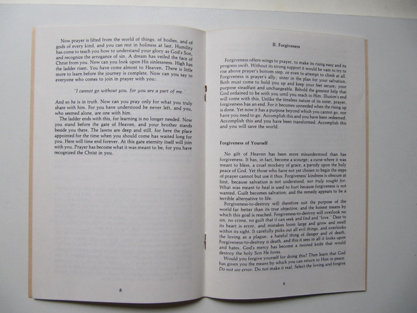 Redactie Foundation for inner peace - The Song of Prayer - Prayer, Forgiveness, Healing