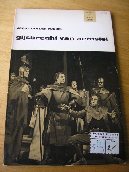 Vondel, Joost van den - Gijsbreght van Aemstel (Cahiers voor letterkunde)