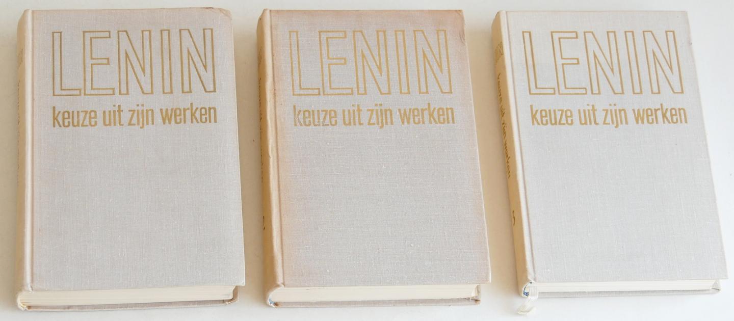 Lenin, Wladimir Iljitsj - Lenin. Keuze uit zijn werken. Drie delen