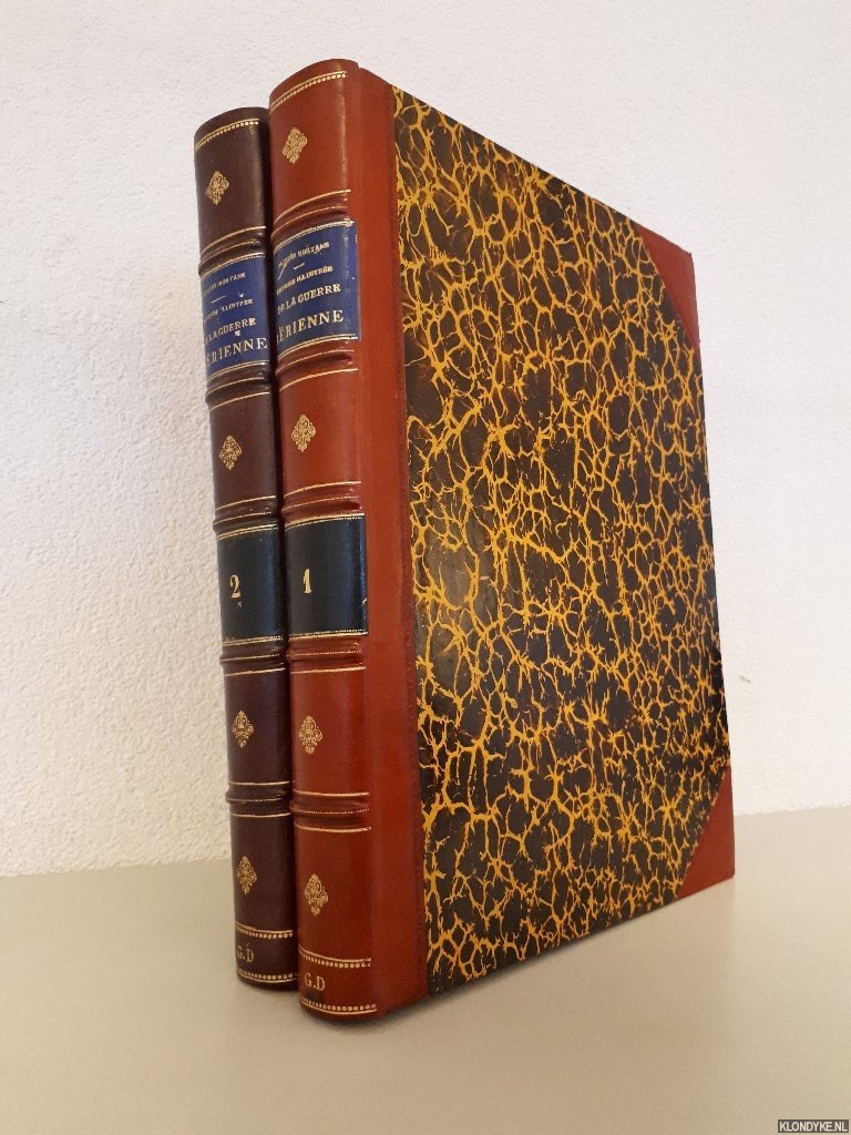 Mortane, J. - Histoire illustrée de la Guerre Aérienne (1914-1918) (2 volumes)
