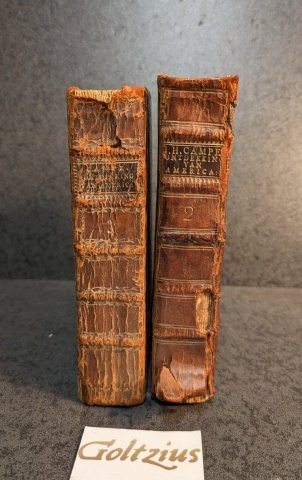 CAMPE J.H., - De ontdekking van America, geschikt ten aangenaame en nuttige leezing voor kinderen en jongelieden, volume I and II (of III)