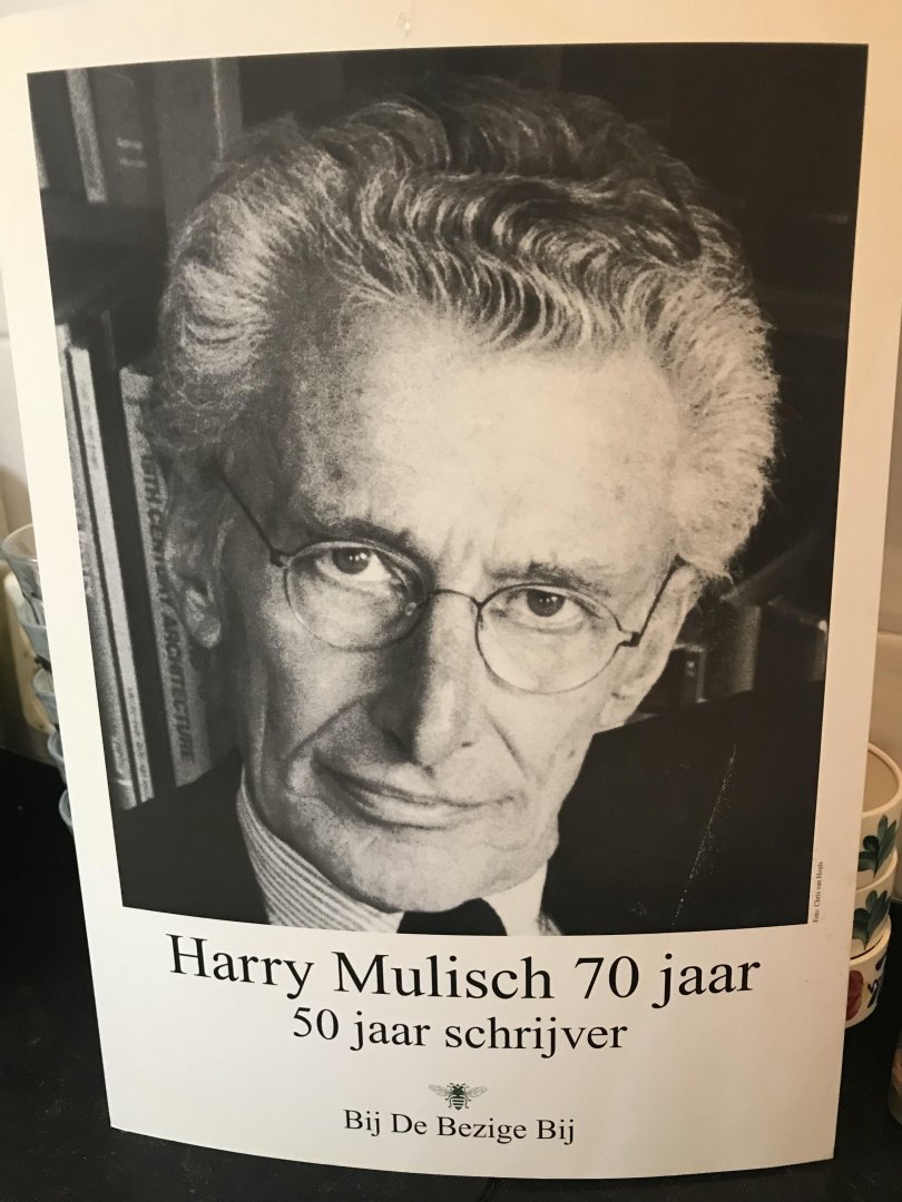 Mulisch, Harry - foto reclame materiaal voor de boekhandel