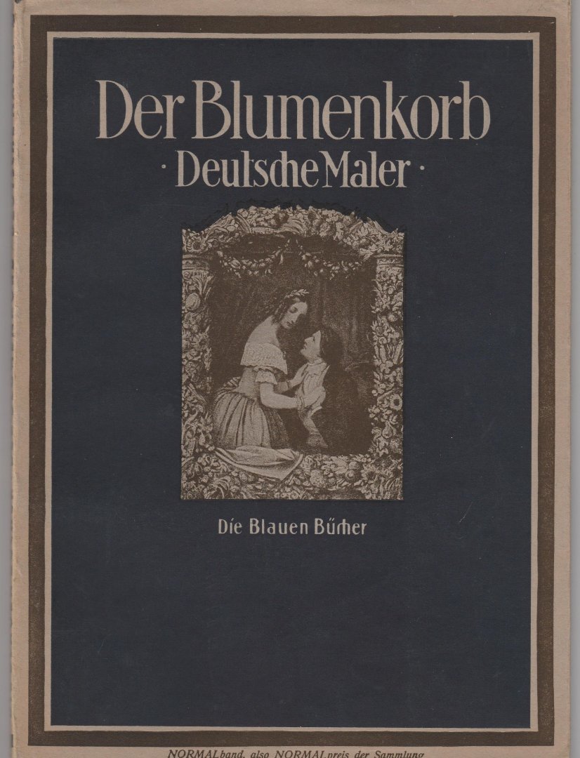 Langewiesche, Karl Robert - Der Blumenkorb, Deutsche Maler