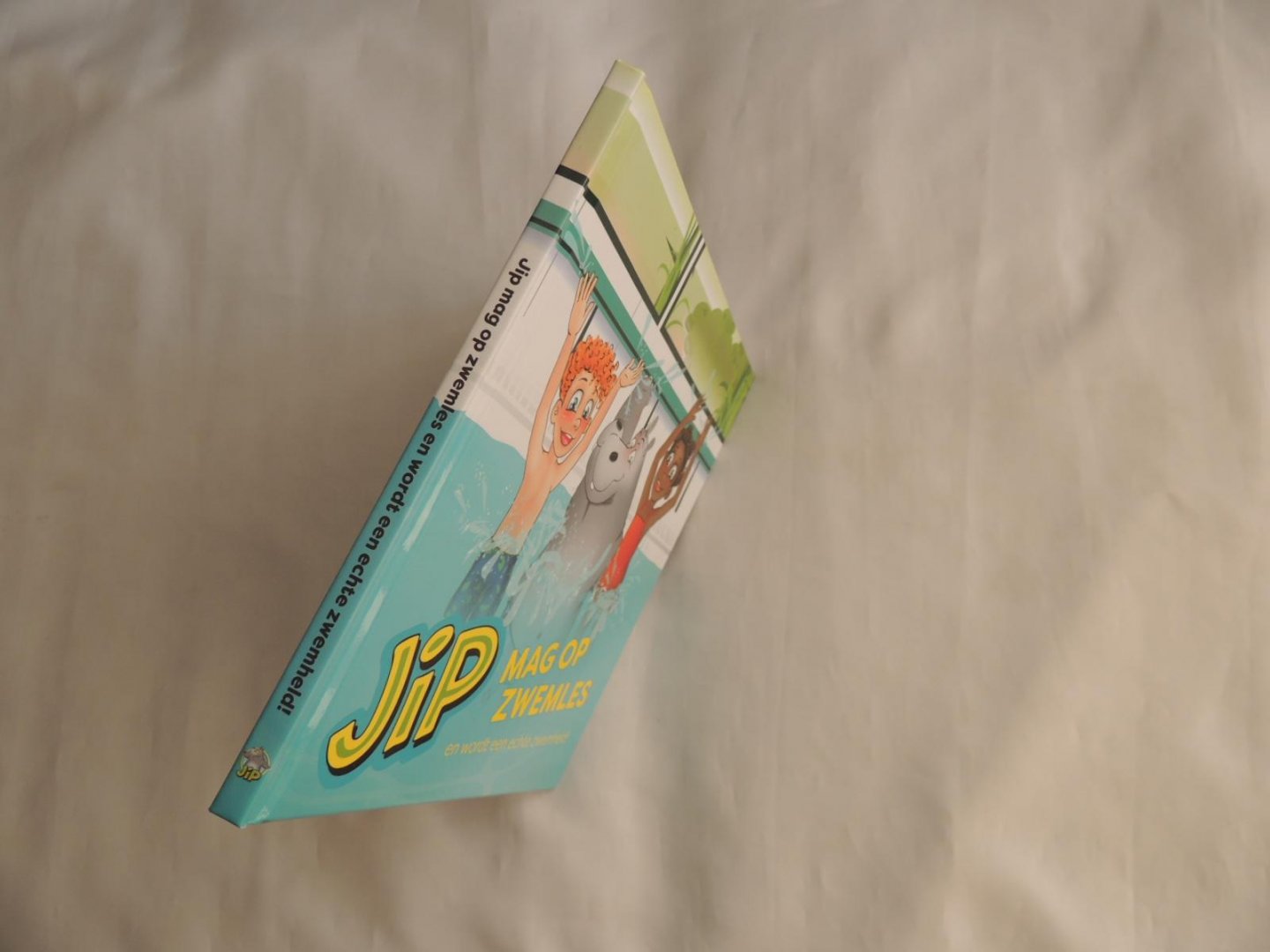 Erwin Spruit; Mirjam Boom; Ernestien Honning; Sportfondsen Nederland. - Jip mag op zwemles en wordt een echte zwemheld