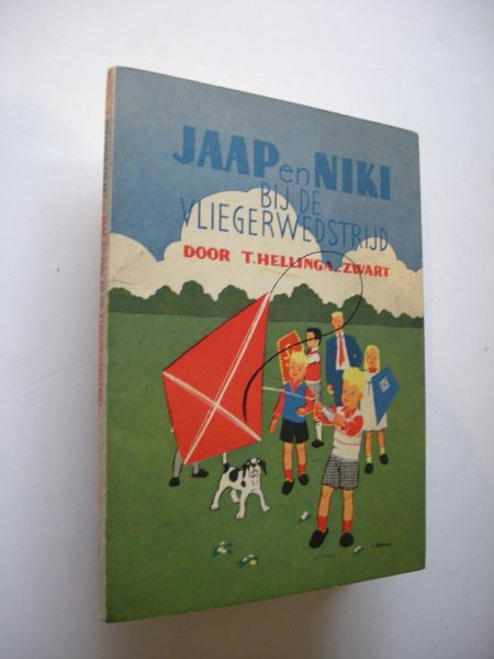 Hellinga-Zwart, T. / Bottema, J., plaatjes - Jaap en Niki bij de Vliegerwedstrijd