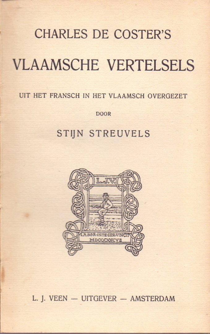 Streuvels, Stijn (ds1327) - Charles de Coster's Vlaamsche vertelsels