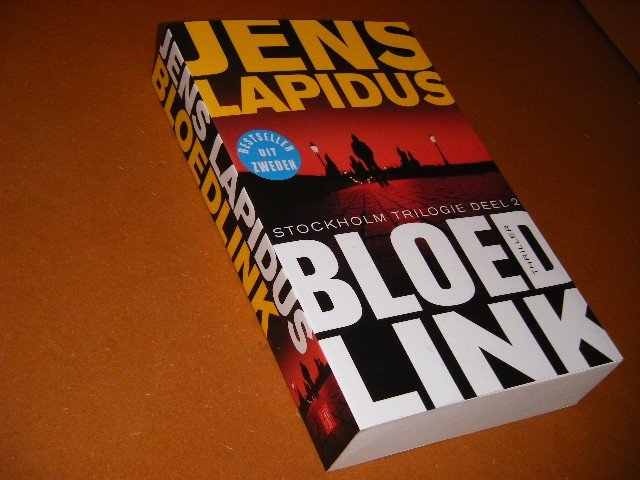 Jens Lapidus - Bloedlink. Stockholm Trilogie Deel 2.