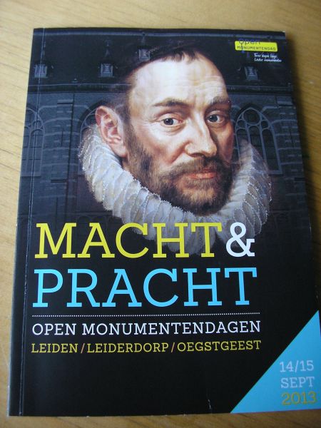 Brakenhoff, Koen (Voorzitter Open Monumentendagen) - Macht & Pracht (Open Monumentendagen 2013, Leiden, Leiderdorp, Oegstgeest)