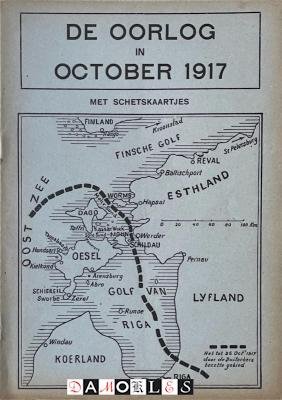  - De oorlog in october 1917 met schetskaartjes