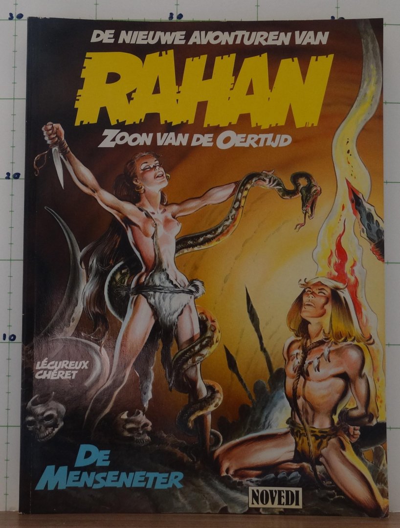 Lecureux, R. - Cheret, A. - de nieuwe avonturen van Rahan, zoon van de oertijd - de menseneter