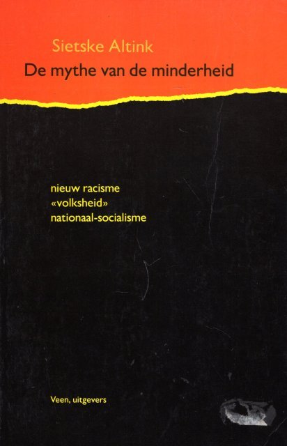 Altink, Sietske - De mythe van de minderheid.