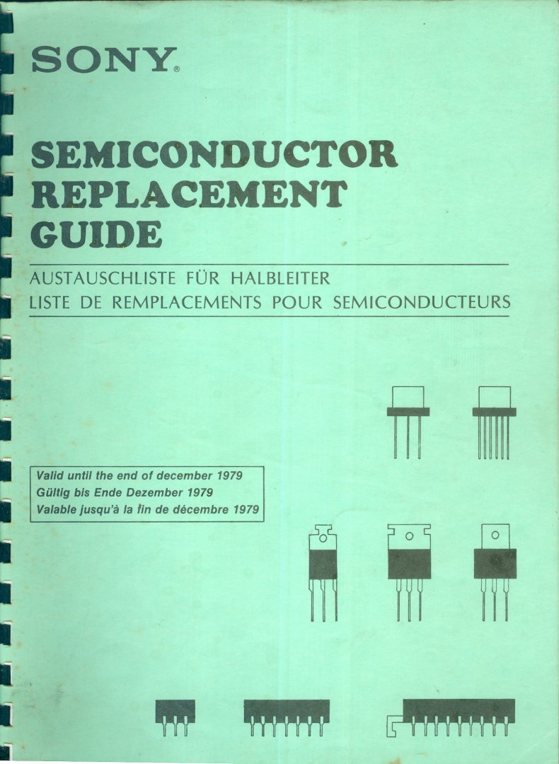  - Semiconductor Replacement Guide