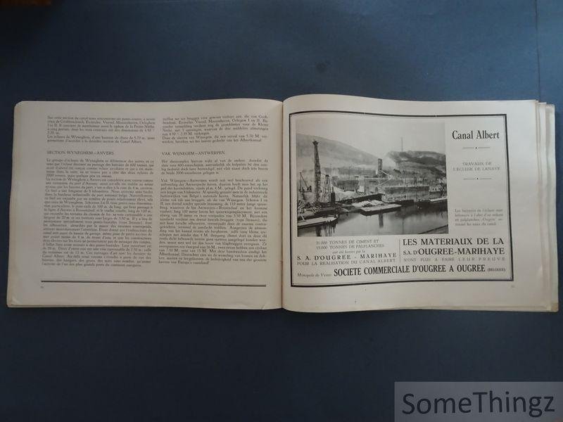Leemans, O. - Le canal Albert : album édité à l'occasion de l'inauguration du canal Albert avec la collaboration de l' administration des ponts et chaussées / Het Albert kanaal uitgave ter gelegenheid der opening met medewerking van het bestuur van bruggen ...