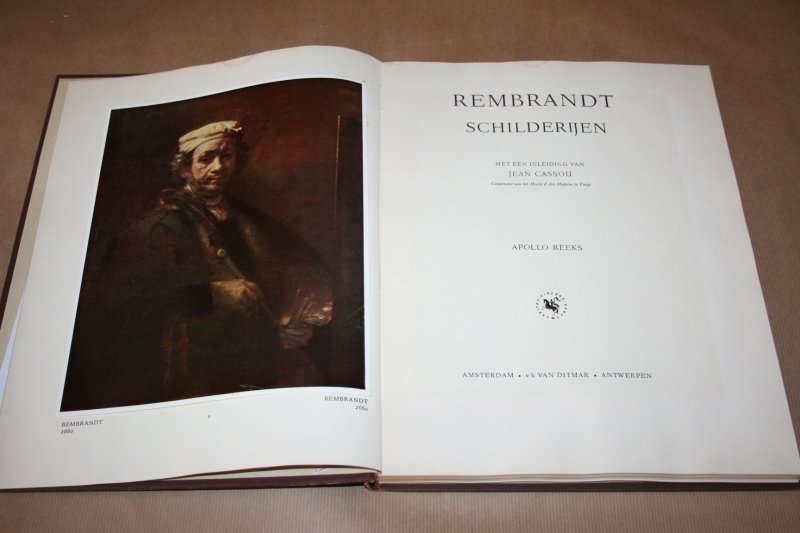 Jean Cassou - Rembrandt - Schilderijen
