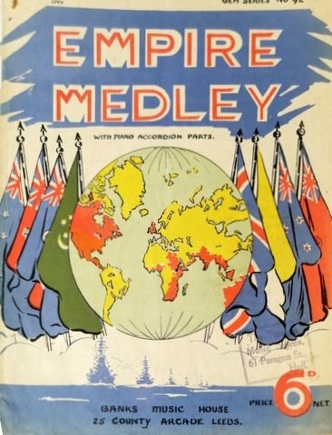White, John: - Empire medley. With accordeon parts (Gem Series No. 92)