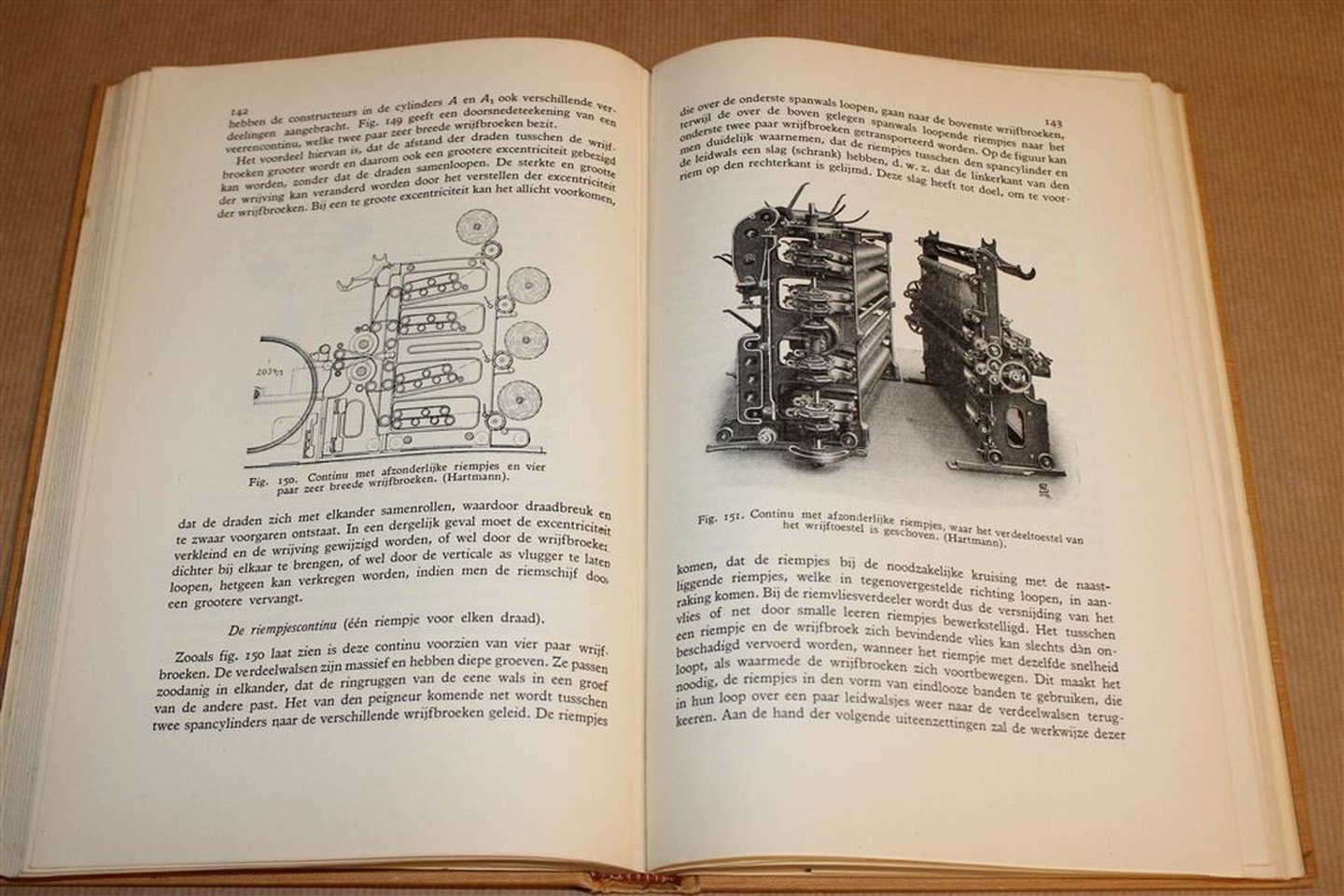 W. H. De Sonnaville - De strijkgarenspinnerij — Beschrijving der werktuigen