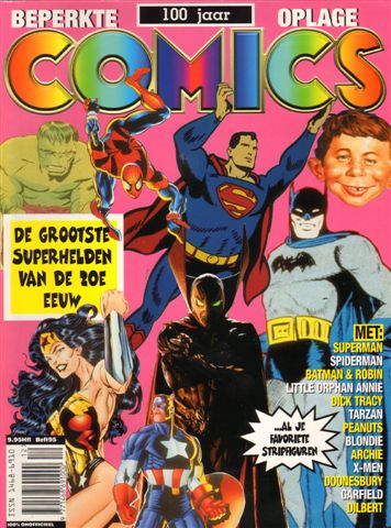 Neill, Alison & Ben Wyatt - 100 Jaar Comics, Beperkte oplage, De grootste Superhelden van de 20e Eeuw, 83 pag. softcover, gave staat