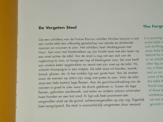 Manders, Chris &  Diphooren, Bert - Herman Kuypers. De Vergeten Stoel  / The Forgotten Chair   Tekeningen en aquarellen