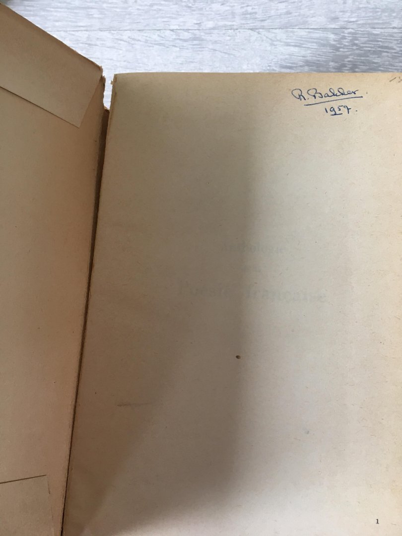 Marcel Arland - Anthologie de la Poesie Française par Marcel arland