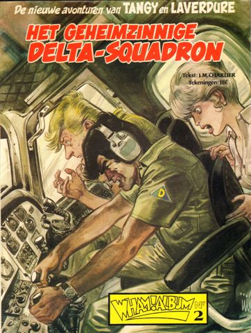 Charlier, J.M. / JIJE - Tangy en Laverdure nr. 19, Het Geheimzinnige Delta-Squadron, softcover, goede staat